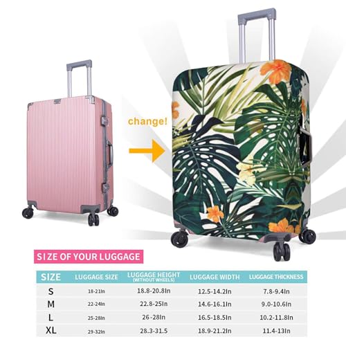 Housse de bagage anti-rayures XL pour préserver les valises blanches - 6
