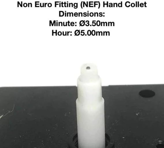 UTS Standard Quartz Clock Movement Non Euro Fitting German Made 16mm Shaft
