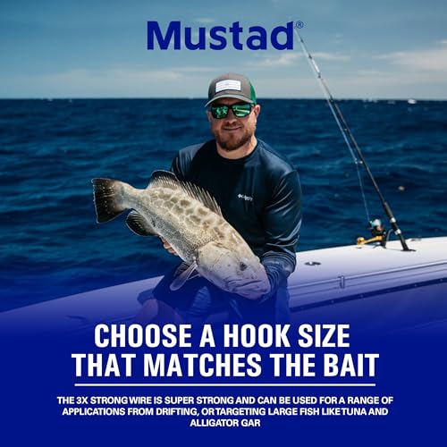 Image of Mustad Ringed Demon Offset Circle 4X Strong Hook (25 Pack)