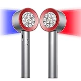 Zarbaha Red Light Therapy with Timing and 4 Modes 470/660/850/940nm Wavelength, Red Blue＆Near-Infrared Handheld Light Therapy for Face, Deeply Relieve Body Pain, Facial Skin Care with 24 led.