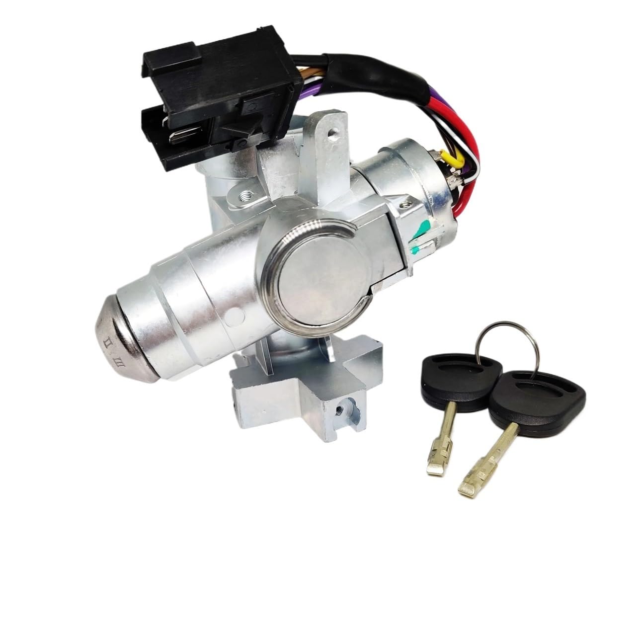 Zhjlut One Color Car Lock Cylinder 1053774 98Vb3675ab Compatible With Transit Mk3 Mk4 Mk5 1985-2000 Car Steering Ignition Lock Housing
