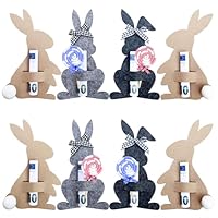 Syoulin Osternest,Ostergeschenke Erwachsene/Kind,geldgeschenk Ostern,Filzmaterial-Ideal zum Verpacken von Ostergeschenken und Osternest-Hasendekorationen