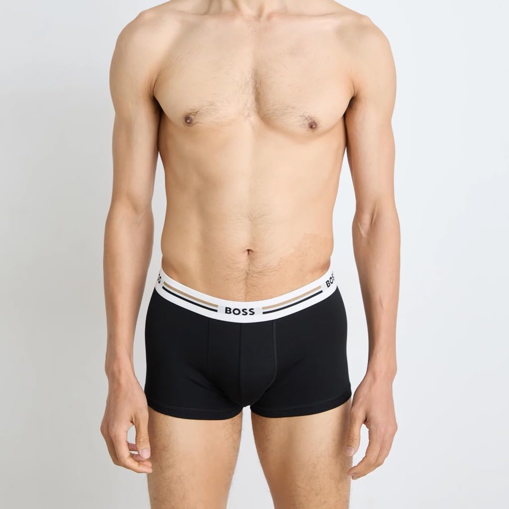 BOSS Herren Trunk 3p Revive 10249667 01 Trunk (1er Pack)