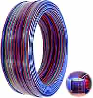 Cavo Estensione LED RGB 15M AOTOINK - Filo Elettrico 4 Pin Per Strisce LED 5050/3528 - Foto 13