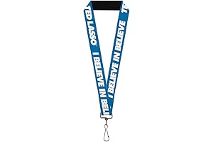 Ted Lasso Yellow Whistle Lanyard I Believe in Believe