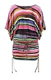 Fledermausärmel Buffalo Damen Oversize Shirt bunt 40/42