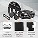Yes4All 1.25Lb Dumbbell Fractional Weight Plates 2 Pieces/4 Pieces - Designed For Dumbbell Training, Micro Loading, And Body Workout