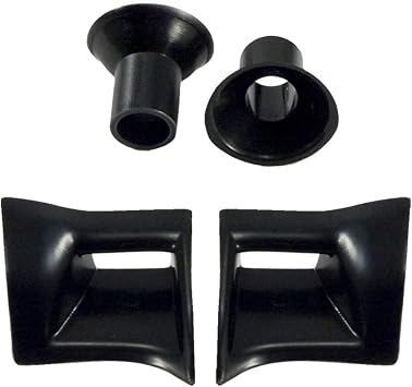 1983-1993 Mustang Convertible Latch Catches and Alignment Pin Guides