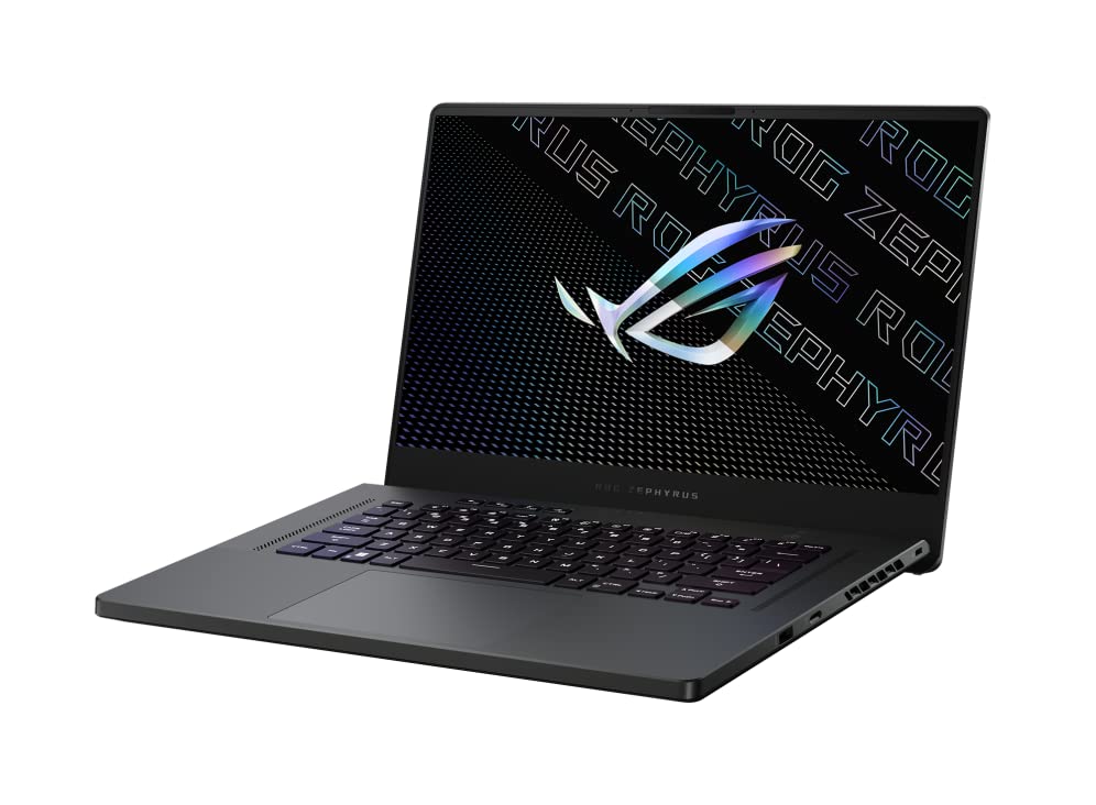 Image of ASUS ROG Zephyrus G15 (2022), 15.6-inch (39.62 cm) WQHD 240Hz /3ms, AMD Ryzen 9 6900HS, 6GB RTX 3060 Graphics, Gaming Laptop, GA503RM-LN095WS MW203 Wireless Silent Mouse (Black)