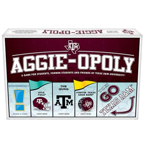 Image of Late for the Sky Aggie-Opoly - Texas A&M University Family Board Game