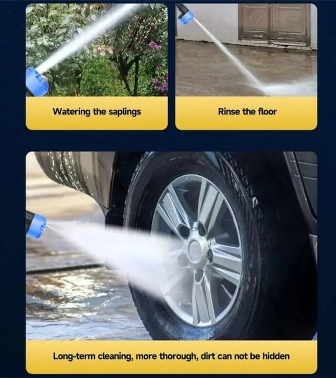 Pressure washer in use for various applications