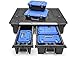 DECKED Drawer Organizer & Storage Boxes | Crossbox (Half-Size) (Blue)