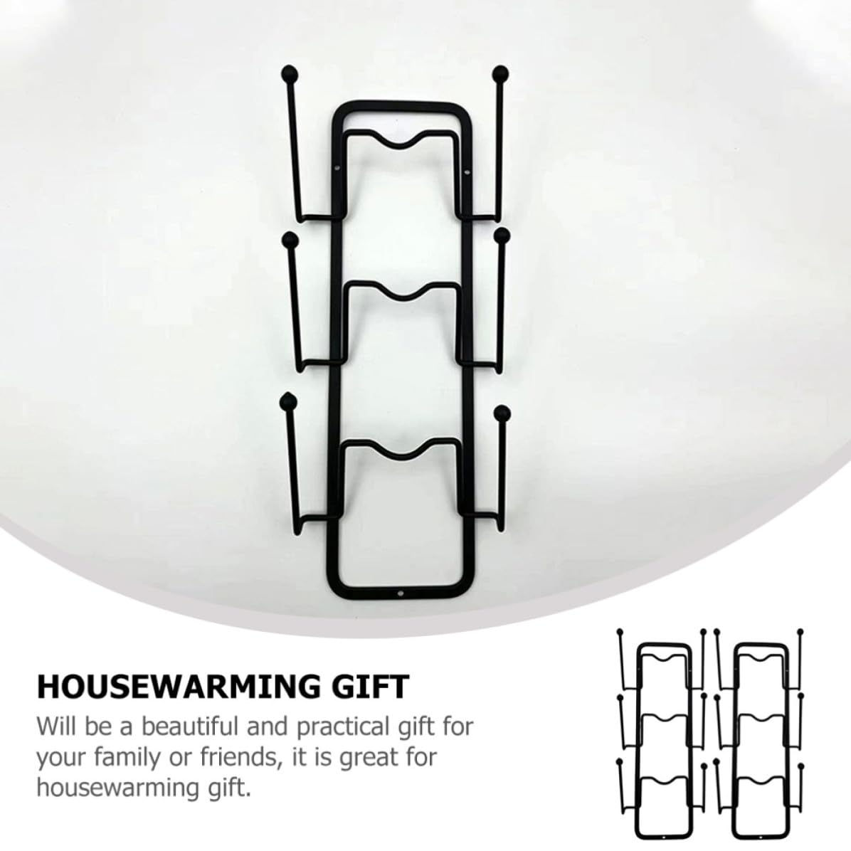 jojofuny 2pièces Organisateur de Couvercles de Casseroles sans Perçage Support Mural Réutilisable et Résistant pour Rangement Ustensiles Cuisine Porte-couvercle Délicat et Pratique