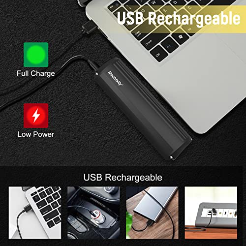 MACHFALLY Super Bright 3000 Lumen LED Bike Light,8800mAh Battery,USB Rechargeable Bicycle Headlight-5 Modes,Waterproof Bike Headlight Taillight,Daytime Running Light,Men Women Bicycle Accessories… by MACHFALLY - Used condition - Image 6