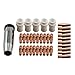 Produktbild RIVERWELD 36KD MB36 Kontaktspitze Gasdüse konischer Kontakt Spitze Halter Difuser Zubehör Verbrauchsmaterialien (Kit 36 Stück)