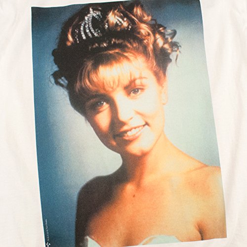 Camiseta e adesivos Twin Peaks Laura Palmer David Lynch, Branco, XX-Large