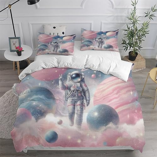 Parure de lit space themes microfibre douce contre la transpiration nocturne - 6