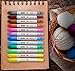 Dry Erase Markers for Whiteboard – Ultra Fine Tip White Board Markers – Dual Tip, Pastel Colors - Fine Point Erasable Markers - 12 Set