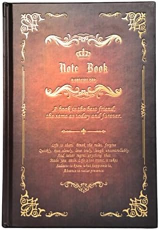 FunRun A5 Classic Notebook - Hard Cover Magic Book, Retro Classic Journal Notebook, Vintage Magic Retro Note Book Diary Notebook