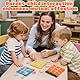 HAGOT 16 Stück Filz Tic-Tac-Toe Mini, Minispiele Mitgebsel Kindergeburtstag Spiele, für 5-12 Jahre, für Mitbringsel Party Kindergarten/Schule