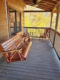 Red Cedar Porch Swing 5ft 100% Cedar Homemade Chains and Hardware Included