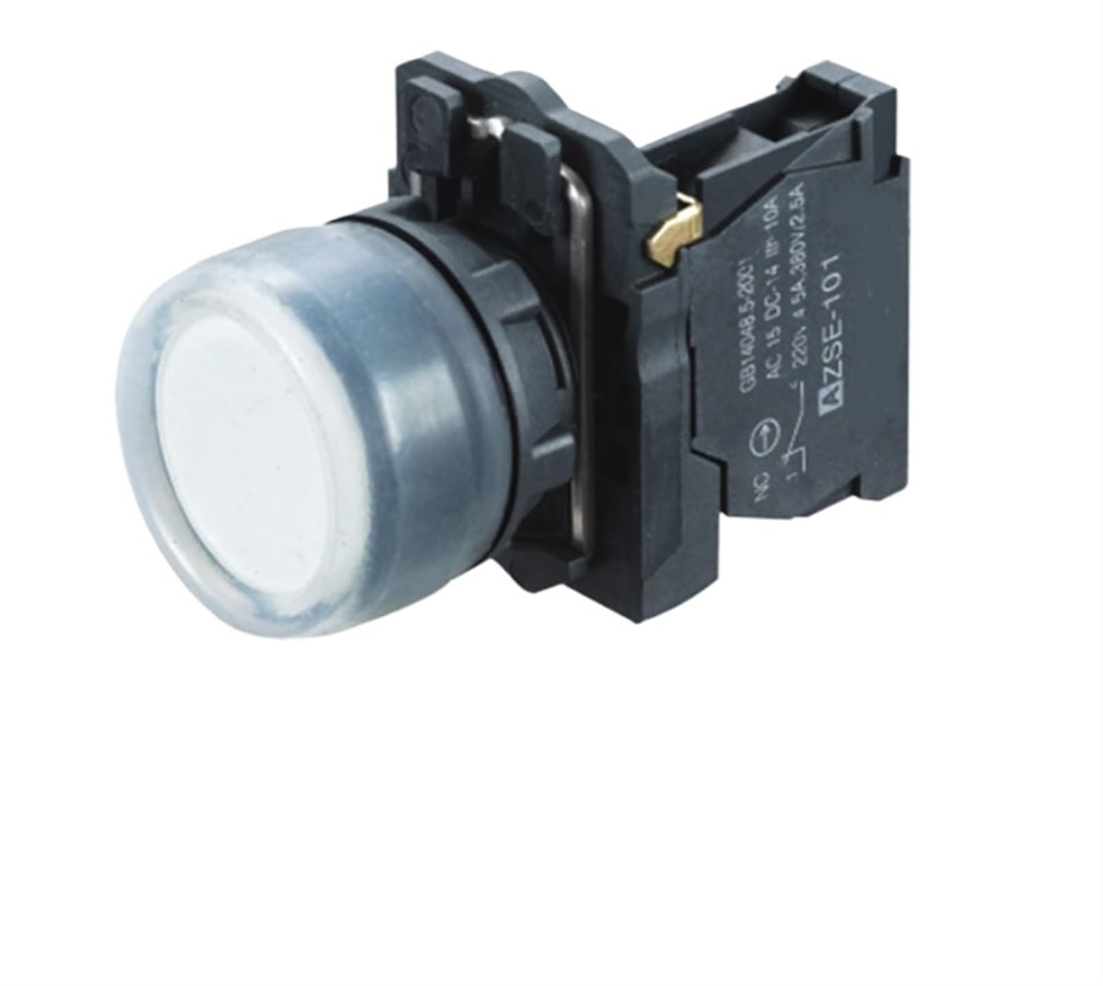 Interruptor pulsador impermeable XB5-AP11 con resorte momentáneo y cubierta(70R,1NO)