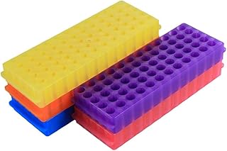 Balacoo 5 PCS Labs Test Tube Rack Mortar Rack Plastic Test Tube Stand Rack for centrifuge Tube Plastic Cardboard Tube Racks Laboratory Tube Rack Plastic Test Tubes Chopstick Rest Clean