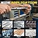 KJE 86PCS SAE & Metric Tap and Die Set (#4 to 5/8”, M3 to M16), Tap Set and Die Tool Set, Coarse and Fine Threading Rethreading Tool Kit, for Internal and External Threading