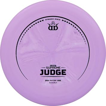 Dynamic Discs Classic Supreme Judge Putter Golf Disc - Colors Will Vary