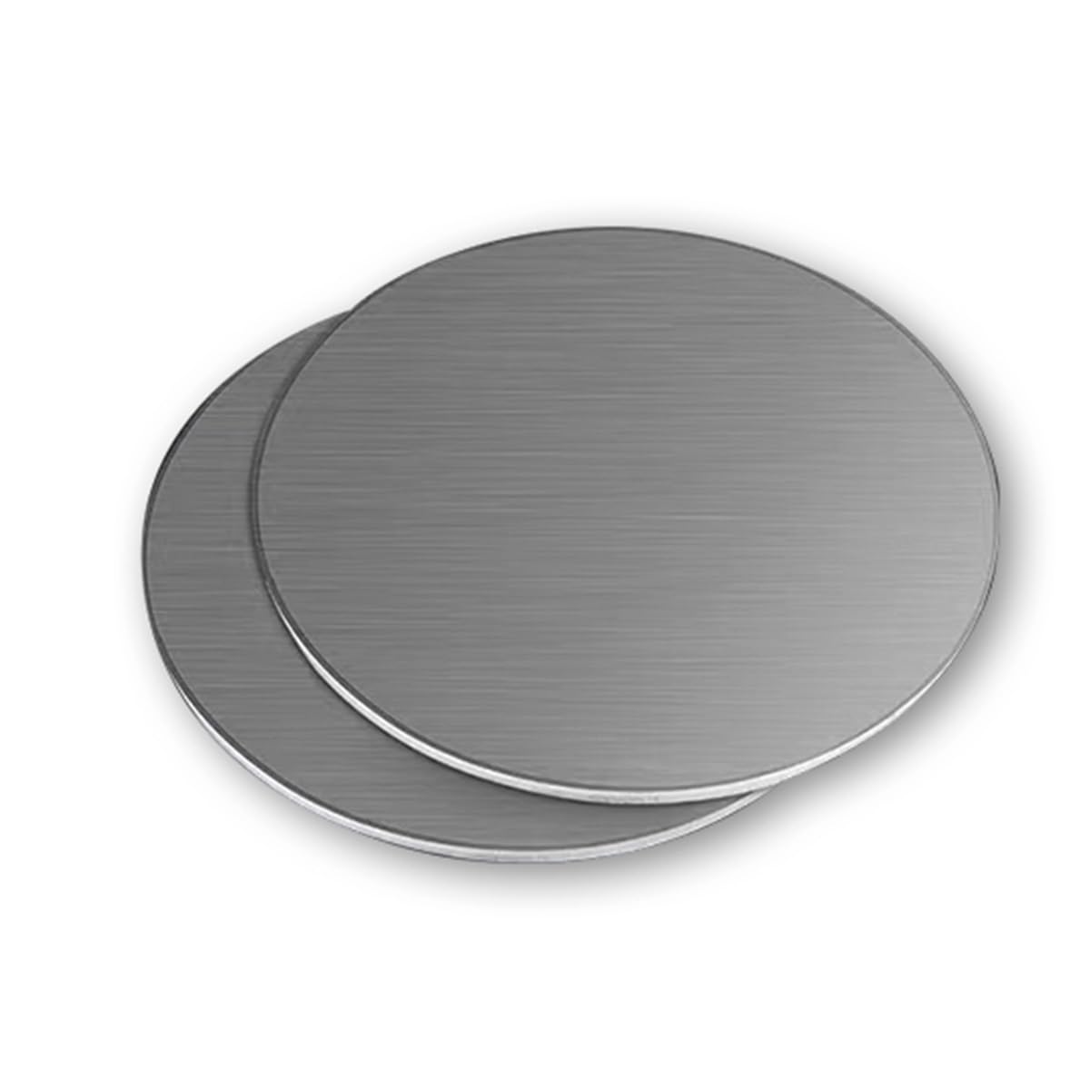 1pcs 50mm Diameter 304 Stainless Steel Round Plate/Disc/Sheet Thick 0.5, 0.8, 1, 1.5, 2, 3mm Polished/Brushed Finish(0.5mm)