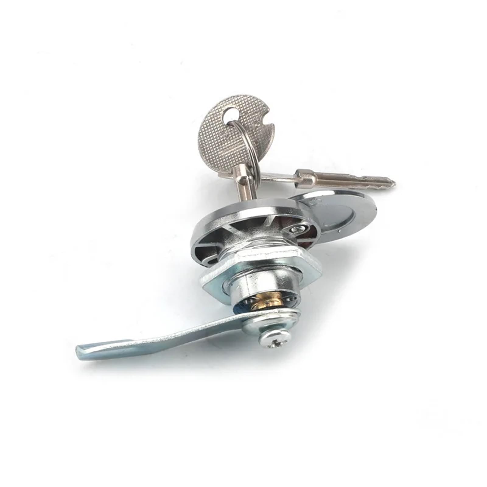 WQGQPXOB with Cover A400-1 Electric Cinet Box Turn Tongue Lock File Round Switch Door 1Pcs
