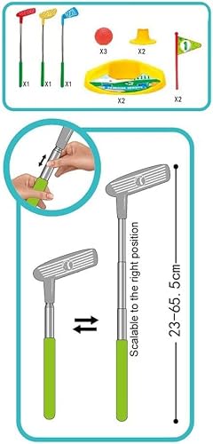 Kids Golf Set, Mini Golf Set for Children, Golf Ball Game Play Set for Toddlers, Sport Toys Outdoor Toys Birthday Gifts for Boys Girls 3 4 5 6 Ages Year Old(12 Golf Balls)