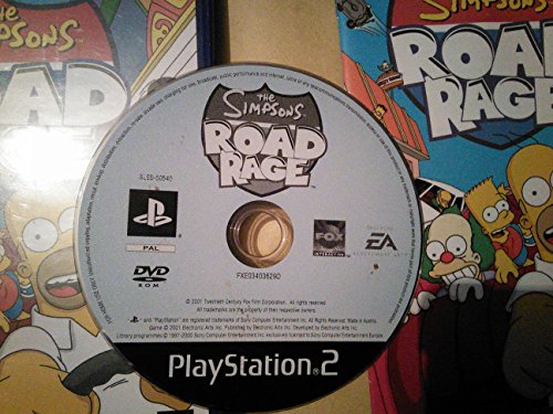 Jeu Simpsons Road Rage pour PS2 version import anglais