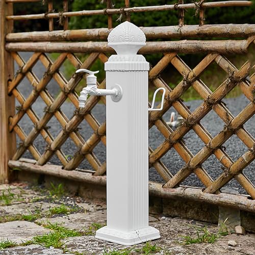 XDLEDMKIZ Water Spigot,Water Column Garden Faucet Outdoor Faucet Vertical Garden Water Column Water Spigot Hose Bib Freeze Proof Hose Spigot Freestand