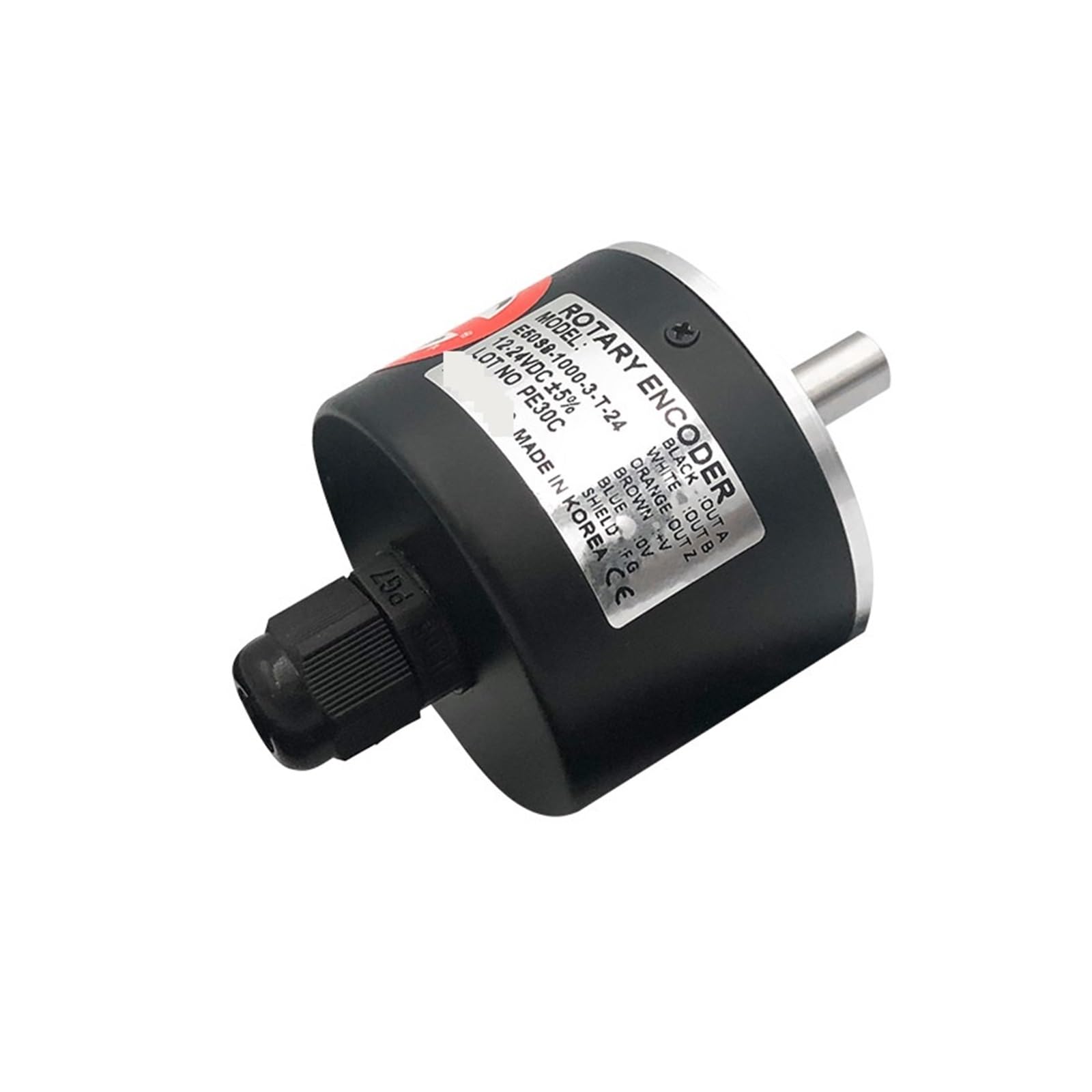 Encoder Rotatorio, Codificador Rotatorio Codificador Incremental Codificador Fotoeléctrico AUTONICS Codificador Rotatorio E50S8-3-T-24-1000P/R 3-N-24 6-L-5(1000PR)