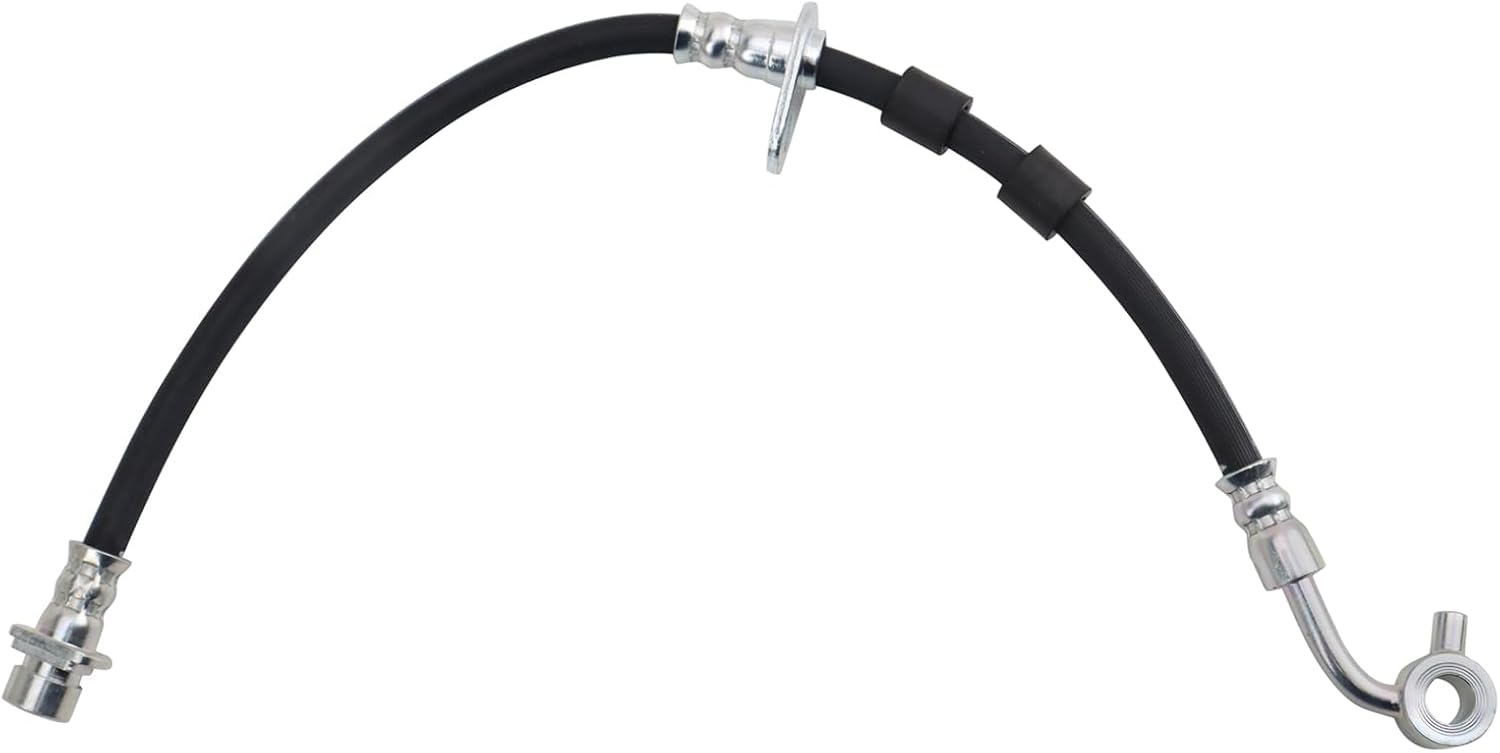 TRQ Brake Hose Set Compatible with 1996-2000 Honda Civic