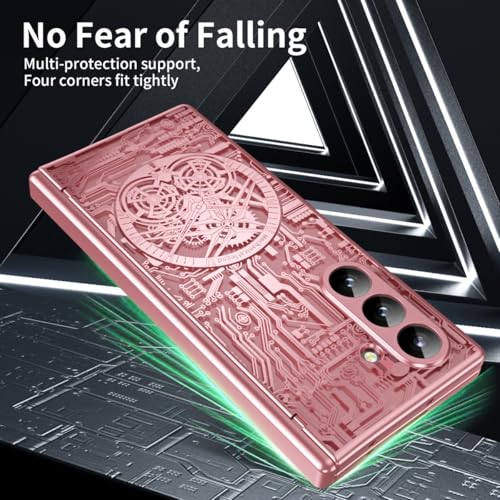 Coque robuste en polycarbonate rigide Galaxy Z Fold 7 antichoc avec charnière
