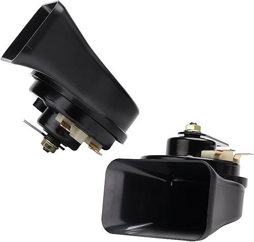 Miniatura 8 de AOLIHAN Bocina de coche compatible con Chevrolet, bocinas especiales para Chevy, 12 V, impermeable, cuerno de caracol de 125 db, tono altobajo