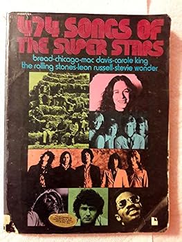 Paperback 474 Songs of the Super Stars Book