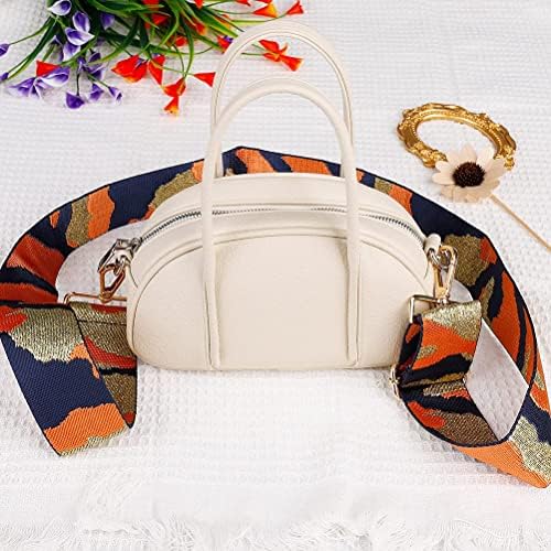 Wide Shoulder Strap, Adjustable Crossbody Handbag Strap Guitar Style Cross Body Handbag Purse Strap Replacement Shoulder Bag Strap Belt for Crossbody Canvas Bag Handbag