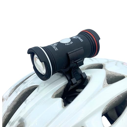 Topside Bike Helmet Light - Dual Front & Rear Bright Light. Ideal for All Road Cyclists. 2.3oz Rechargeable Light