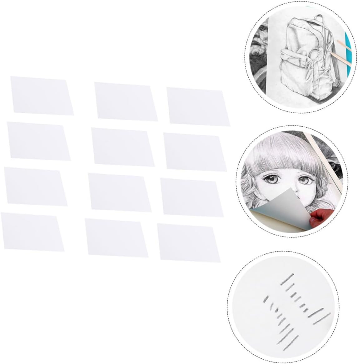 Beatifufu 40 Sheets Thick Sketch Drawing Paper Pad for Adults Blank Art Paper for Watercolor and Pencil Painting for Home School and Creative Projects
