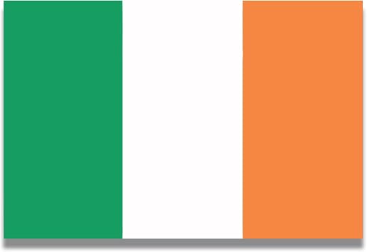 Magnet Me Up Ireland Irish Flag Car Magnet Decal - 4x6 Inches - Heavy-Duty Automotive Magnet - Showcase Your Irish Pride - Perfect for Car, Truck, SUV