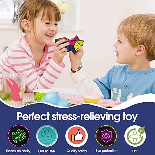 Toys For 7 8 9 10 Year Old Boy Gifts Ideas, Educational Fidget Toys 3D Puzzle Magic Cube Autism Sensory Toys For Kids Age 8-12 Infinity Cubes Cool Birthday Gift For Teen Boys Girl Age 8-10 Years Old #TOP3