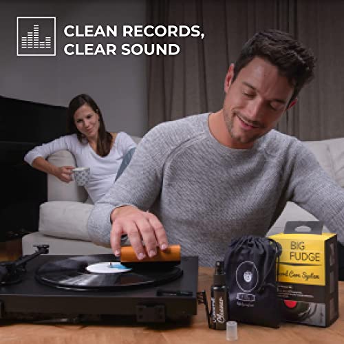 Big Fudge Vinyl Record Cleaning Kit Complete 4in1 Includes Ultra