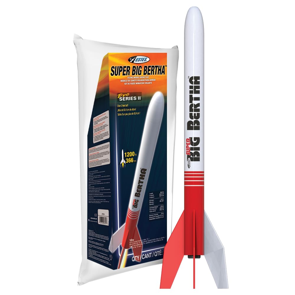 Estes Rockets 9719 Super Big Bertha Model Rocket Kit, PRO Series II