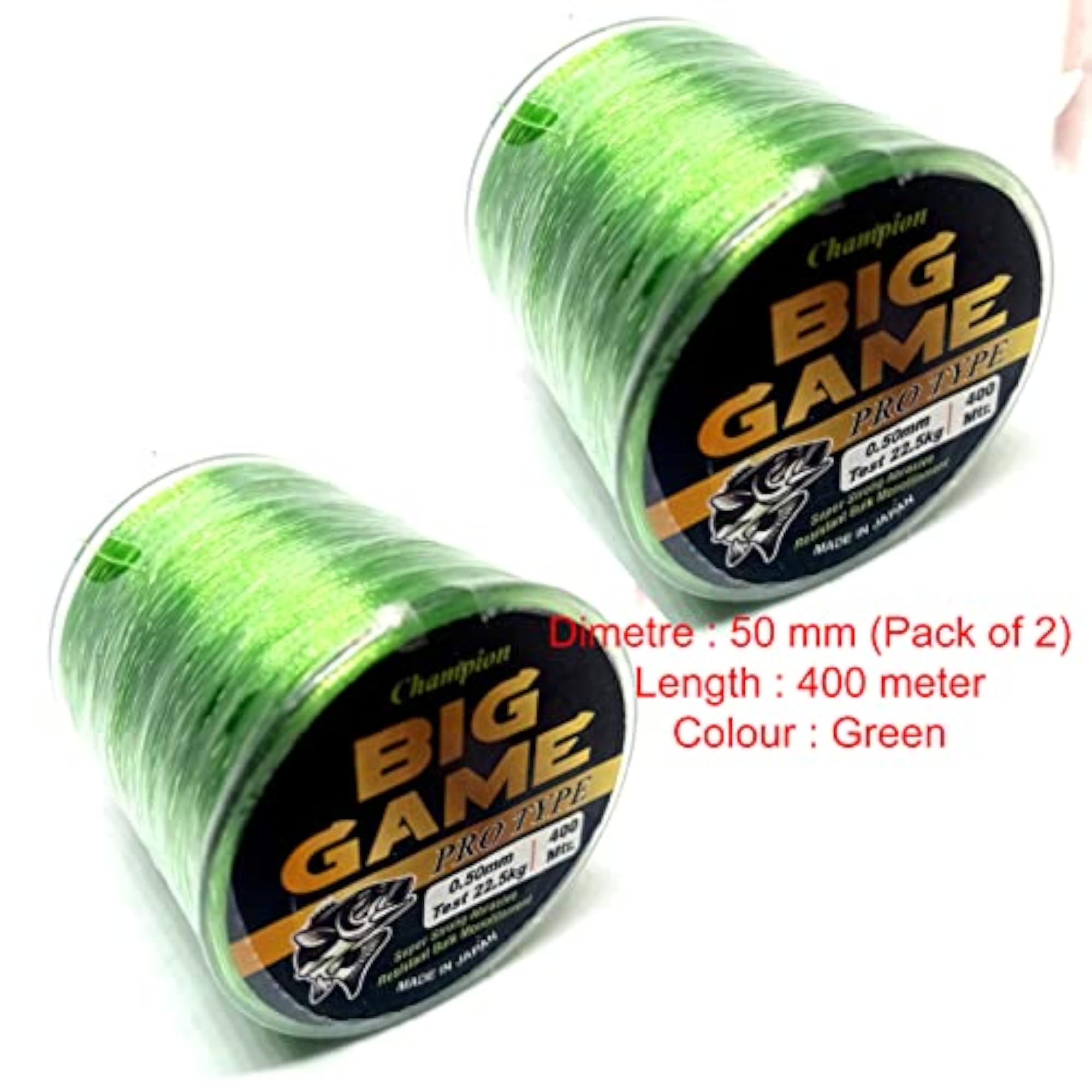 BigGame Monofilament Fishing Line, 0.50mm, 400m