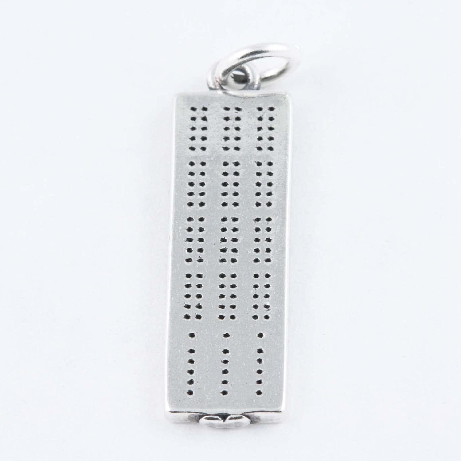 Cribbage Score Board Crib Card Game 925 Sterling Silver Charm Pendant Bracelet Jewelry Making Supply