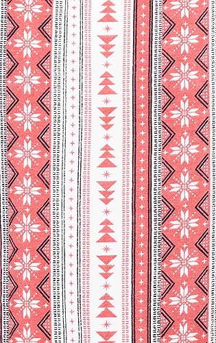 The 1 for U Long Nightgowns For Women - Flannel Nightgown, Fair Isle, M