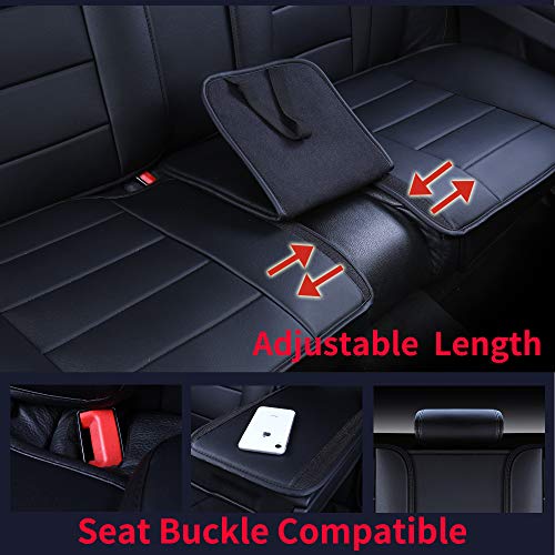 INCH EMPIRE Car Seat Cover Easy to Clean Synthetic LeatherAdjustable
